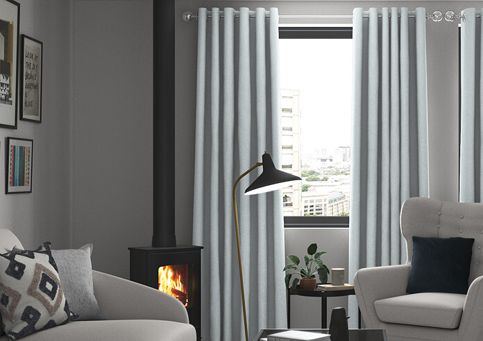 Carina, Silver - Made to Measure Curtains - Image 3